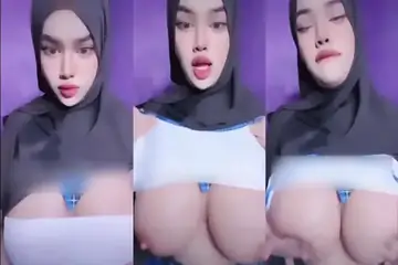 Hijab Cantik Arrazyny Gak Pakai BH Lumer poster